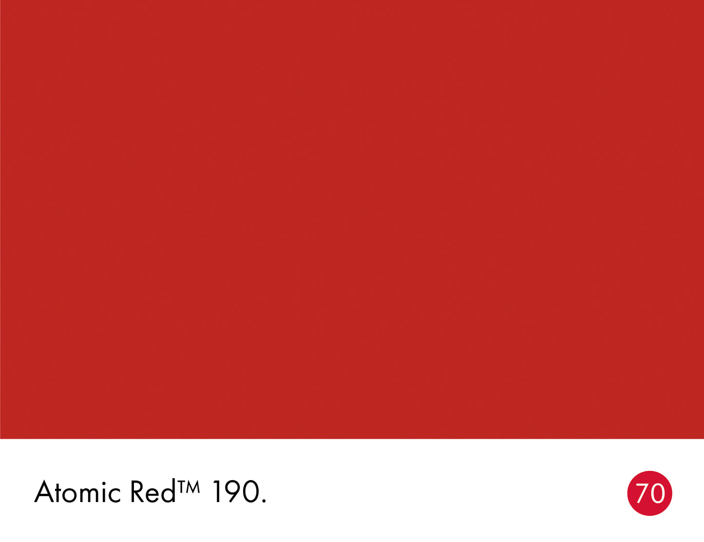 Atomic Red 190 intelligent matt emulsion 5l