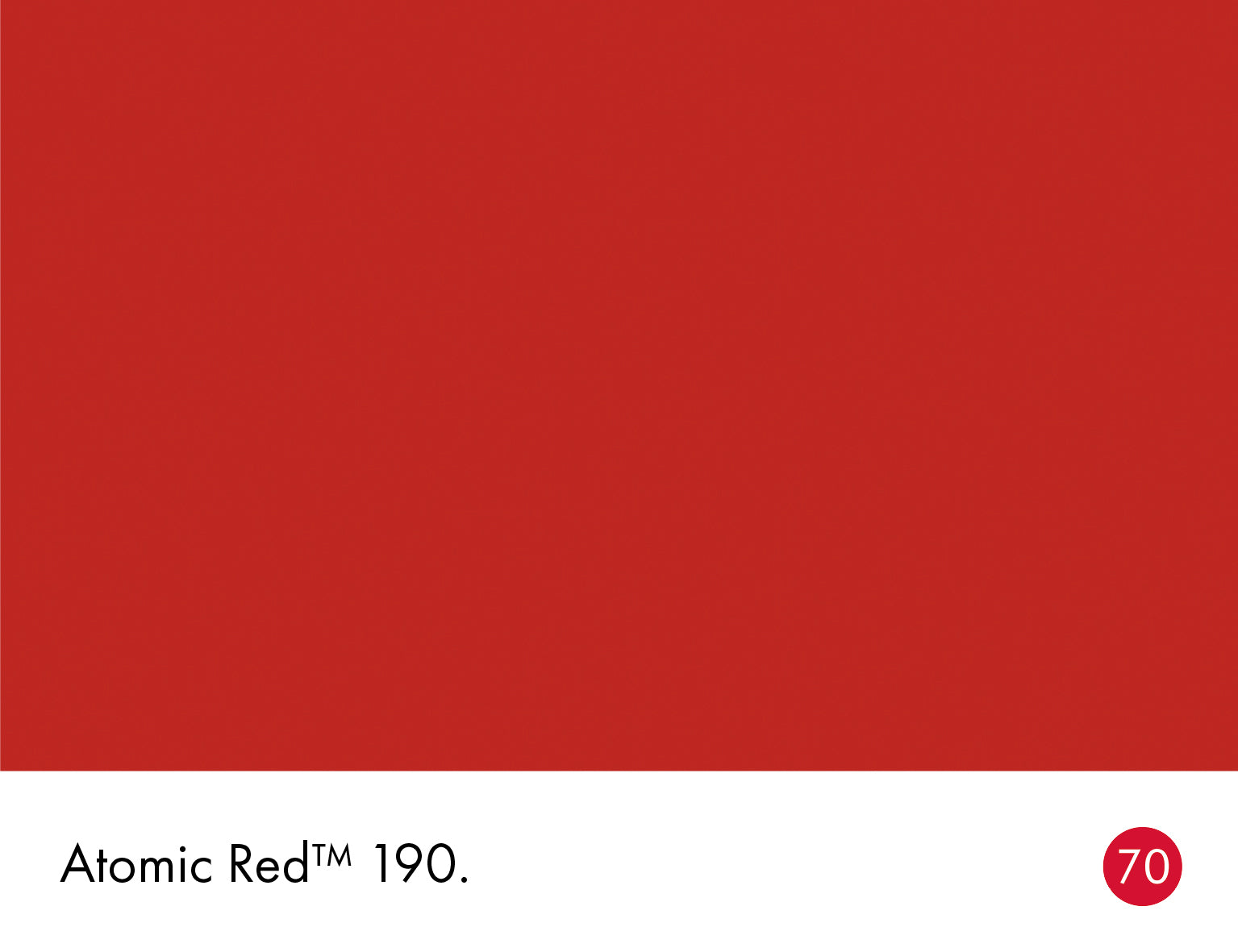 Atomic Red 190 intelligent matt emulsion 5l