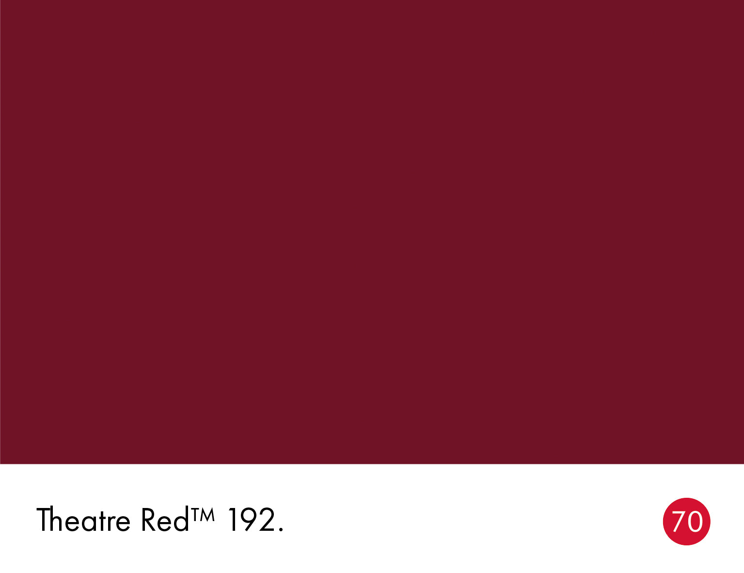 Theatre Red 192 intelligent matt emulsion 5l
