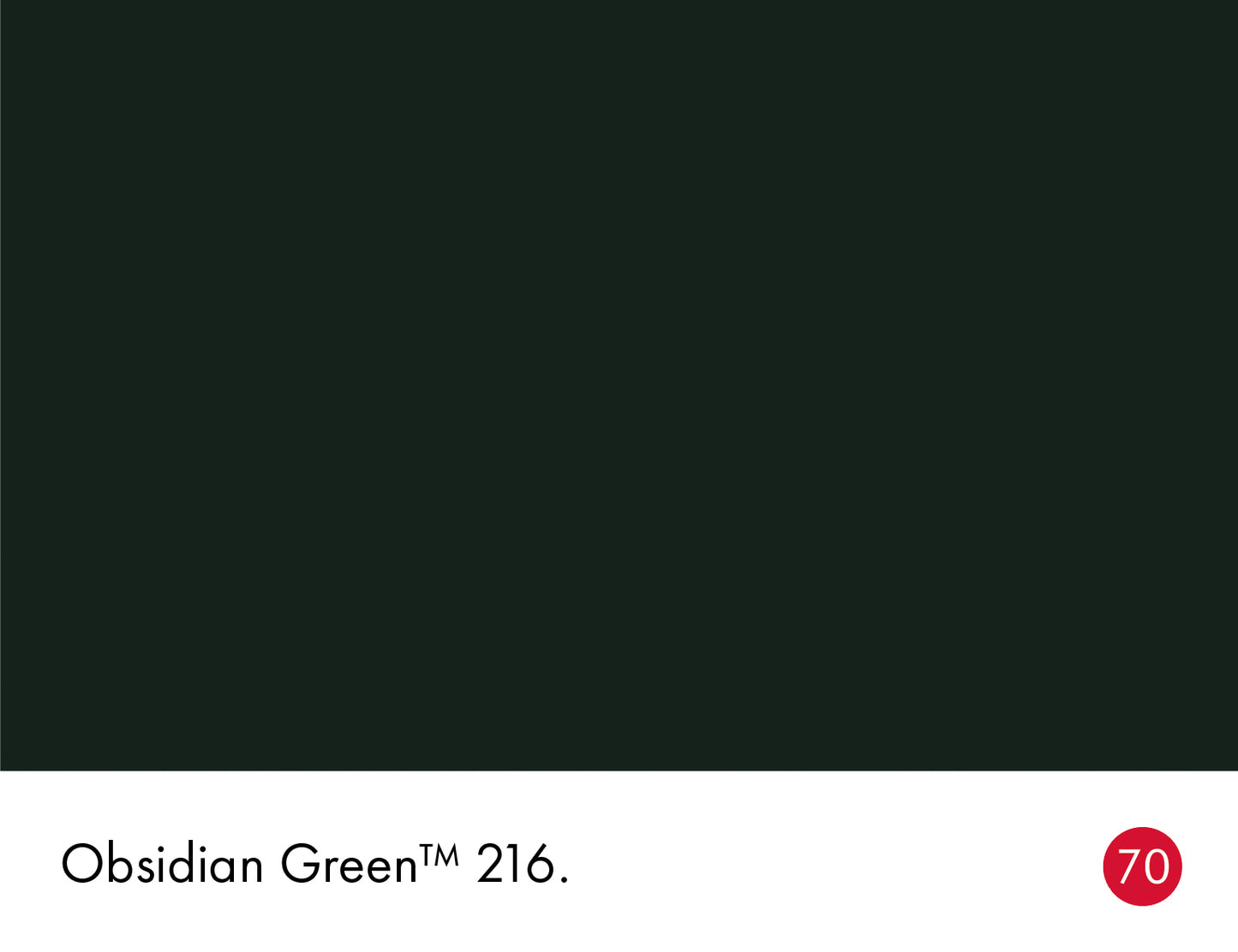 Obsidian Green 216 intelligent matt emulsion 5l